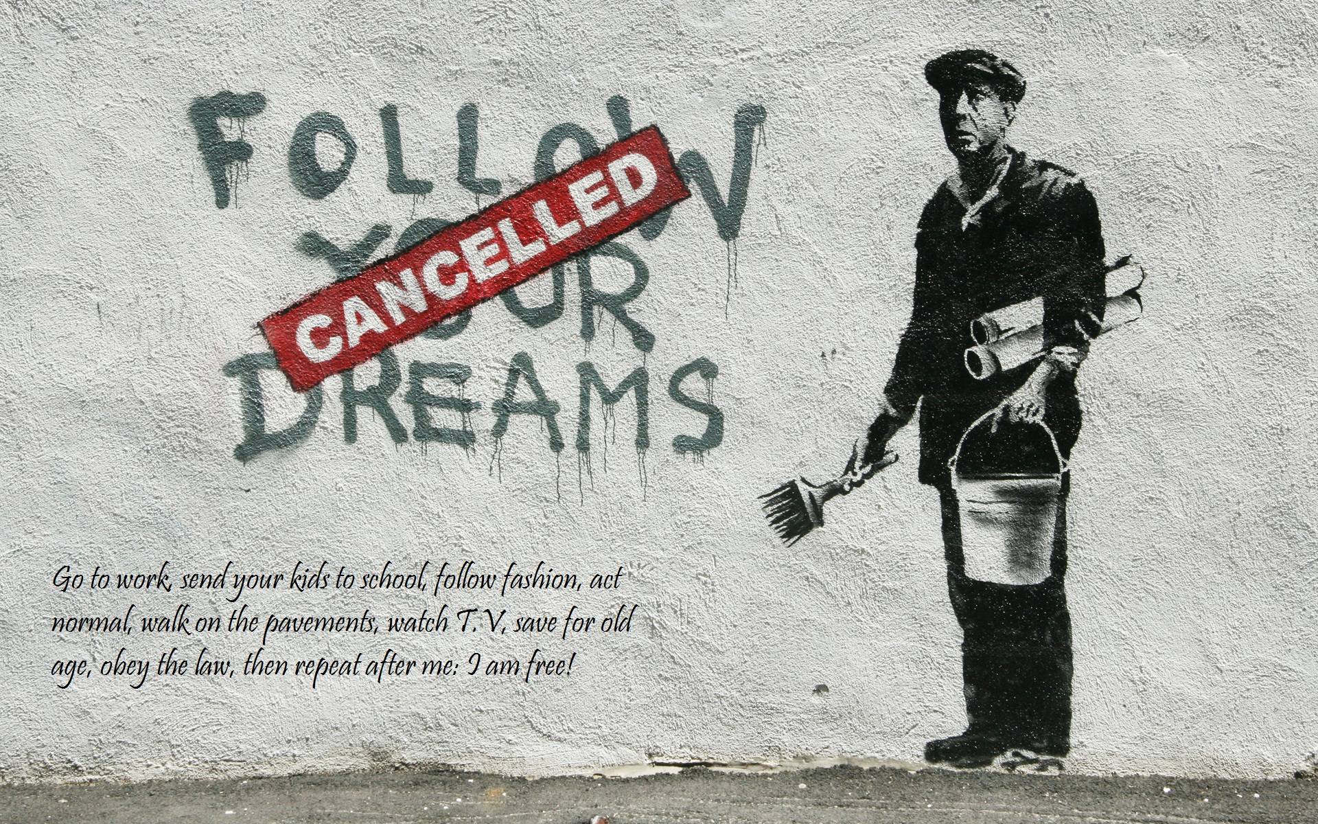 Banksy Graffiti Wallpapers Hd Wallpaper Cave