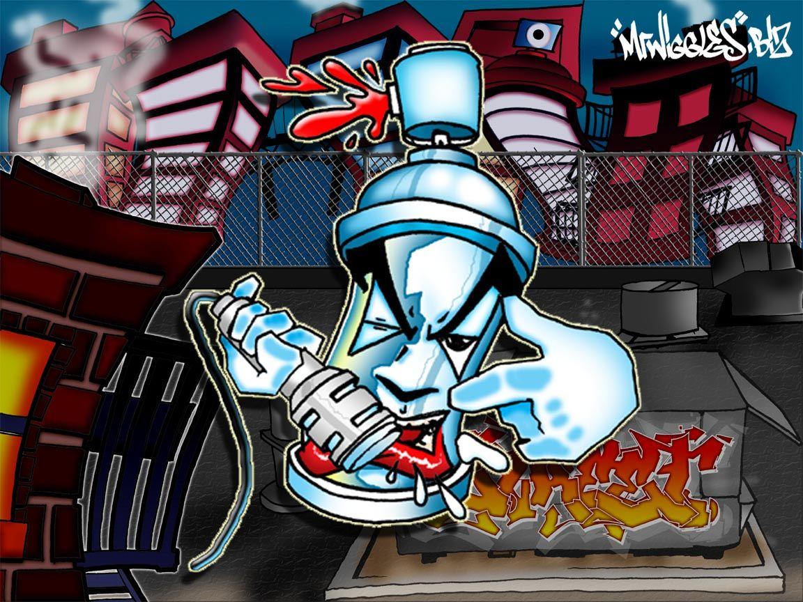 Graffiti Hip Hop 3d Wallpapers Wallpaper Cave