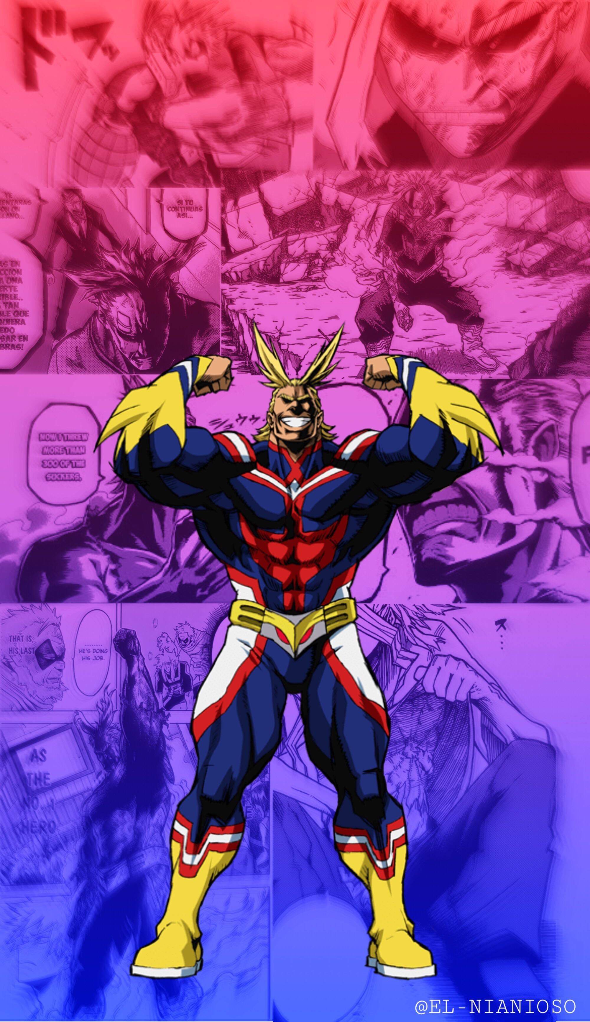 All might wallpaper iphone