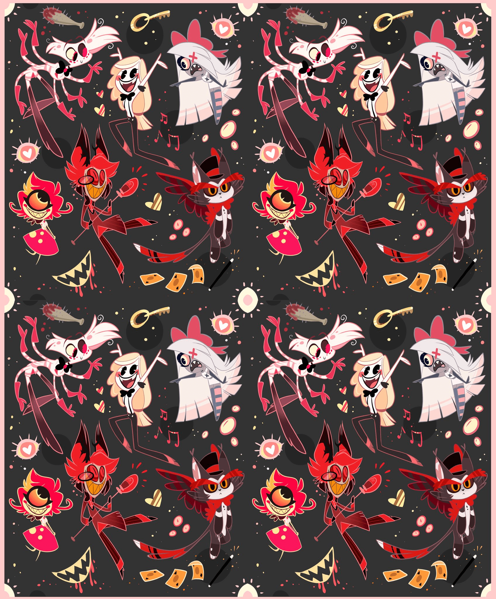 hazbin hotel wallpaper phone