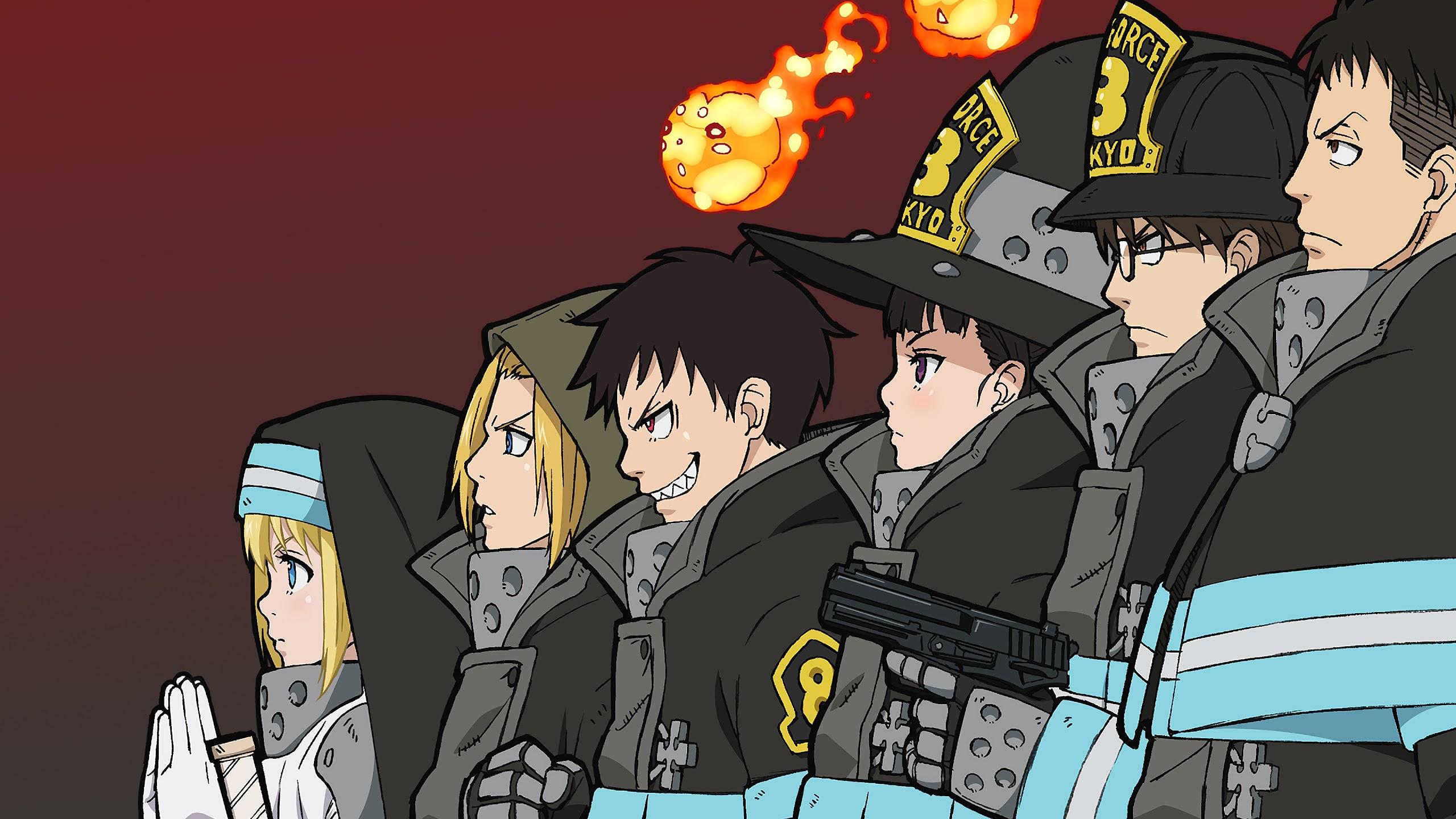 Fire Force Desktop Wallpapers Wallpaper Cave