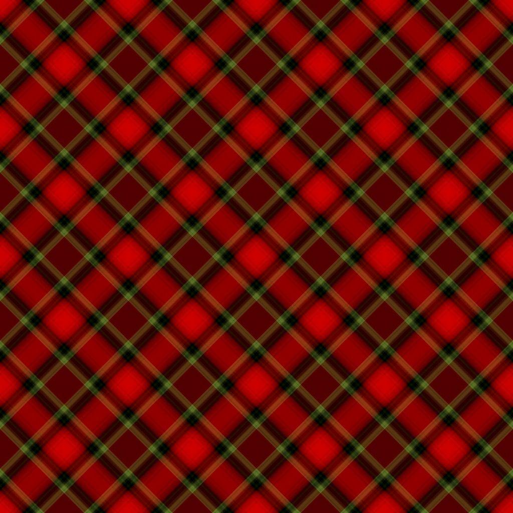 Red plaid wallpaper