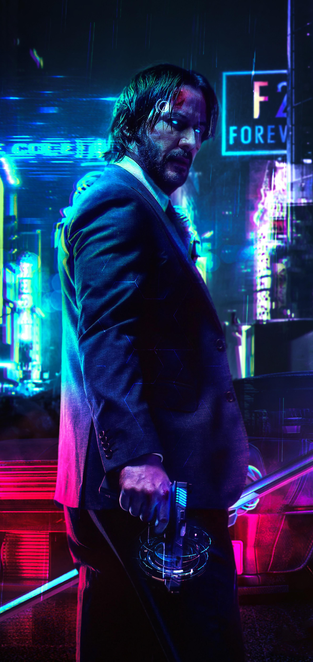 Cyberpunk 2077 mobile wallpaper