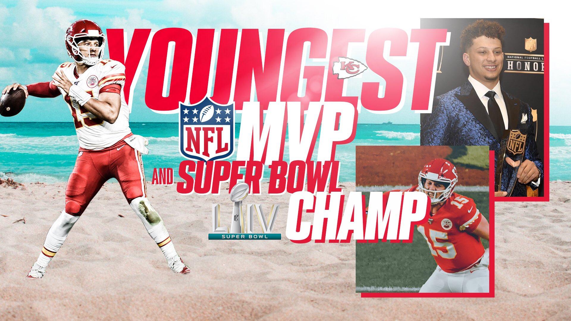 Patrick mahomes mvp wallpaper