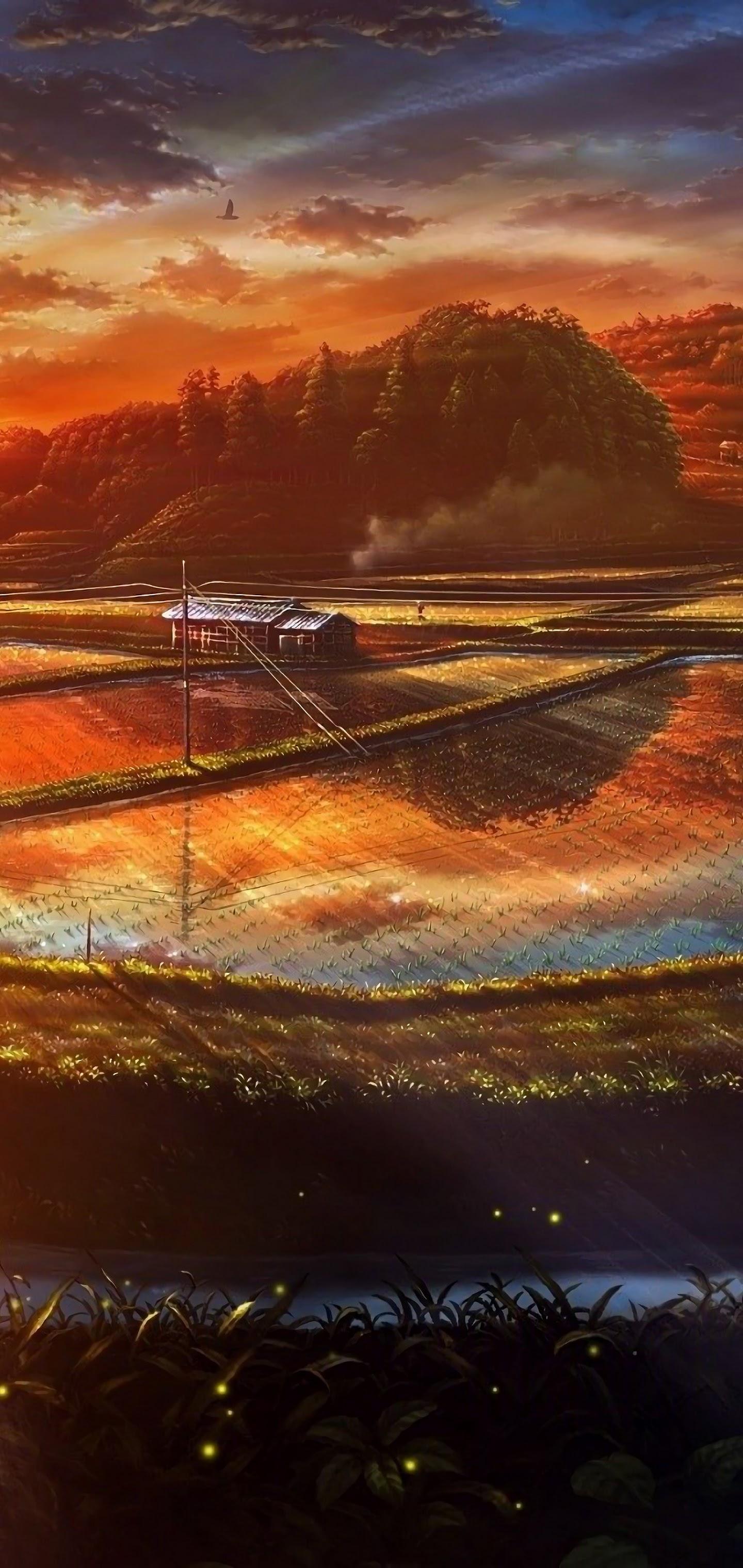 Wallpaper Pemandangan Anime Telepon 4K 3040_X_1440_jpg