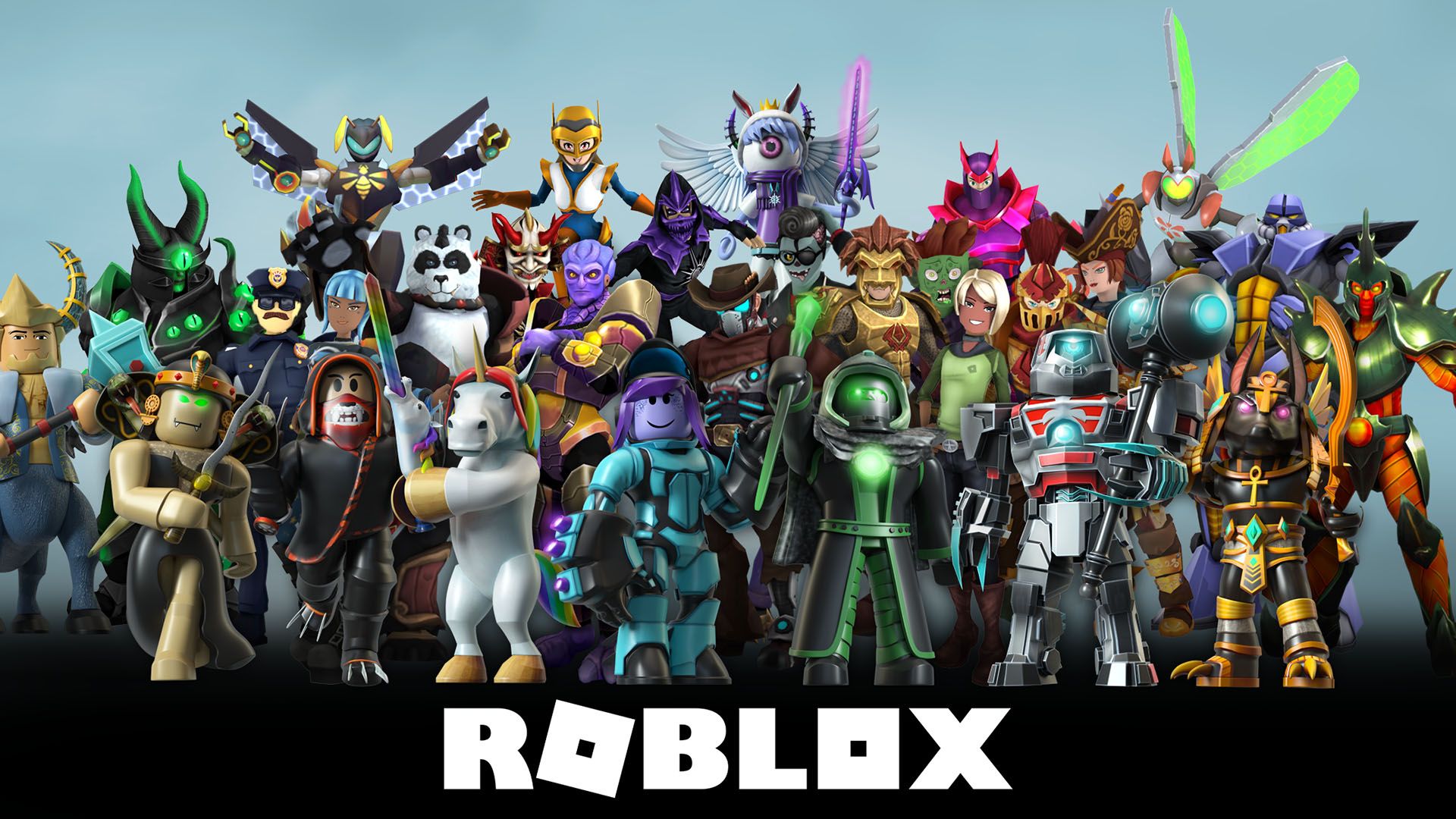 Roblox characters wallpaper