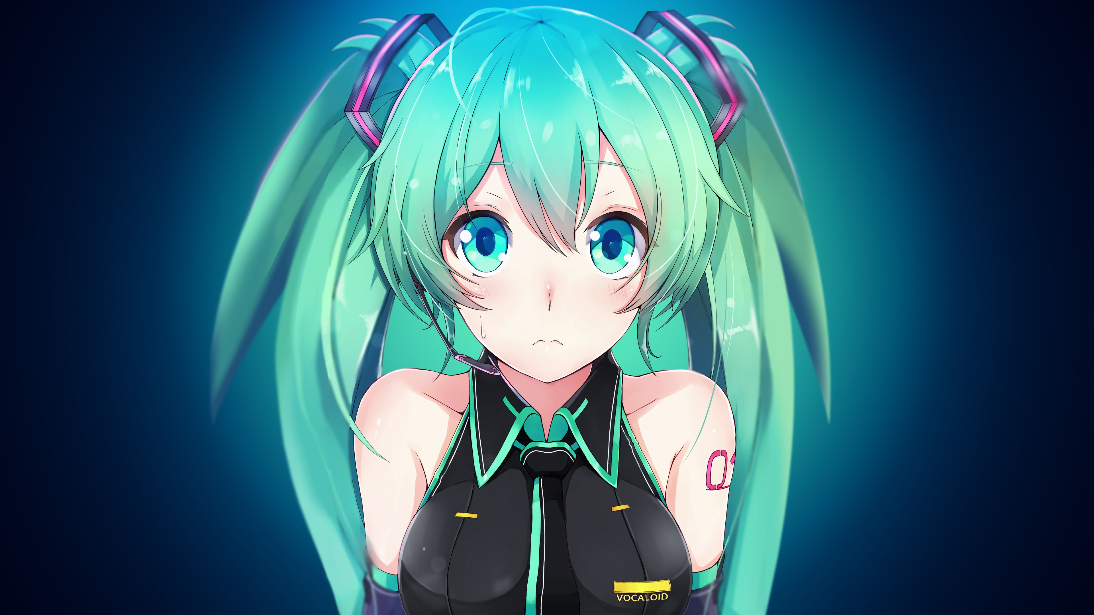 Hatsune miku anime wallpaper
