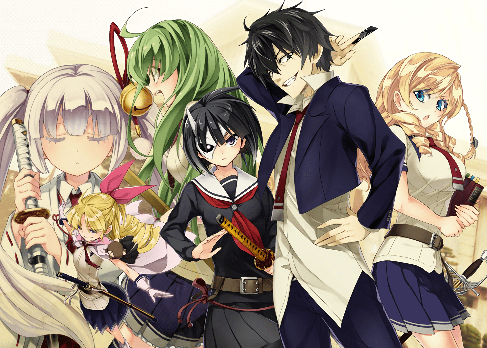 busou shoujo machiavellianism wallpaper