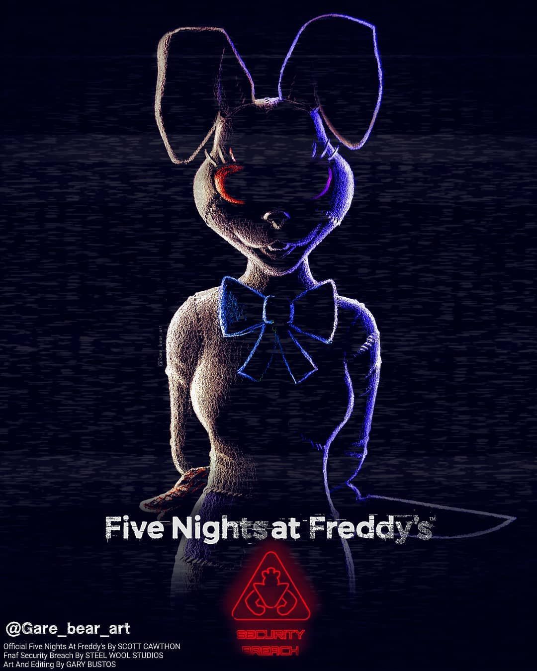 Security breach fnaf wallpaper