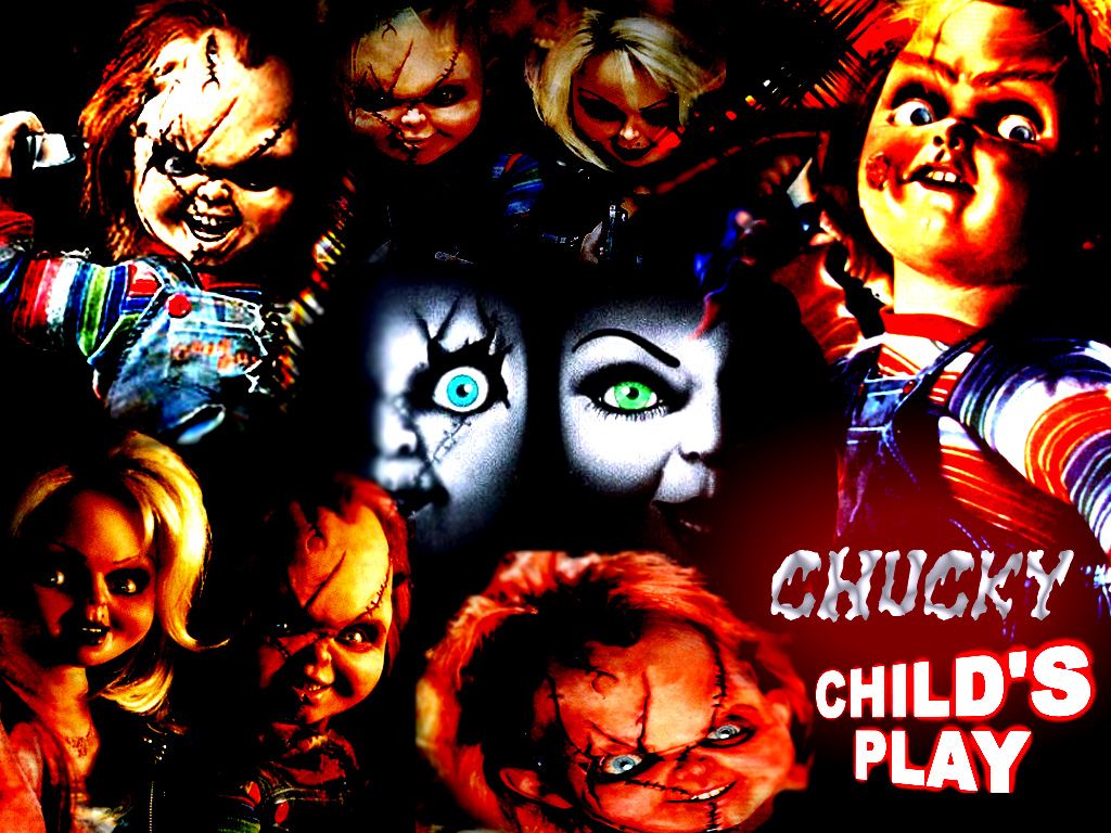 Chucky and tiffany wallpaper