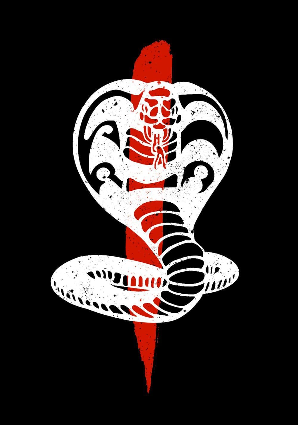Cobra kai logo wallpaper