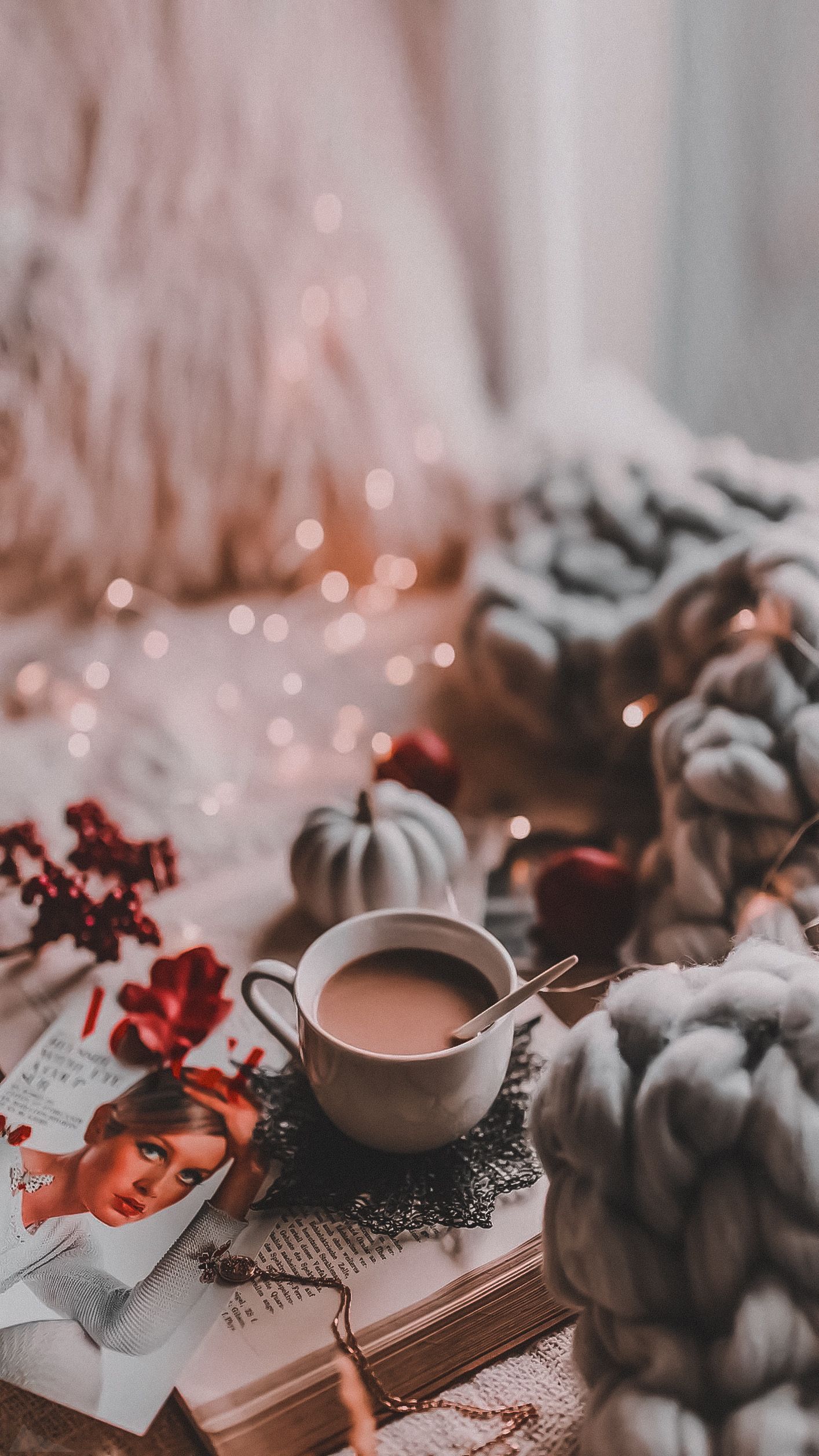 Cozy winter wallpaper iphone