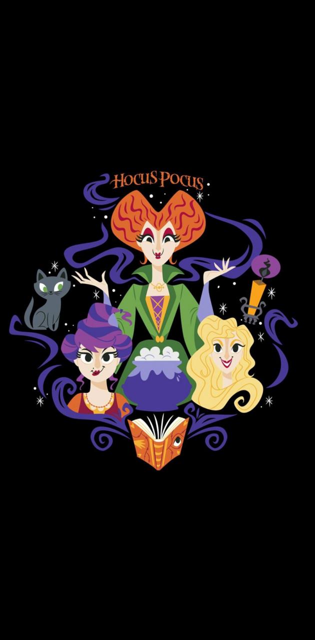 Hocus pocus halloween wallpaper