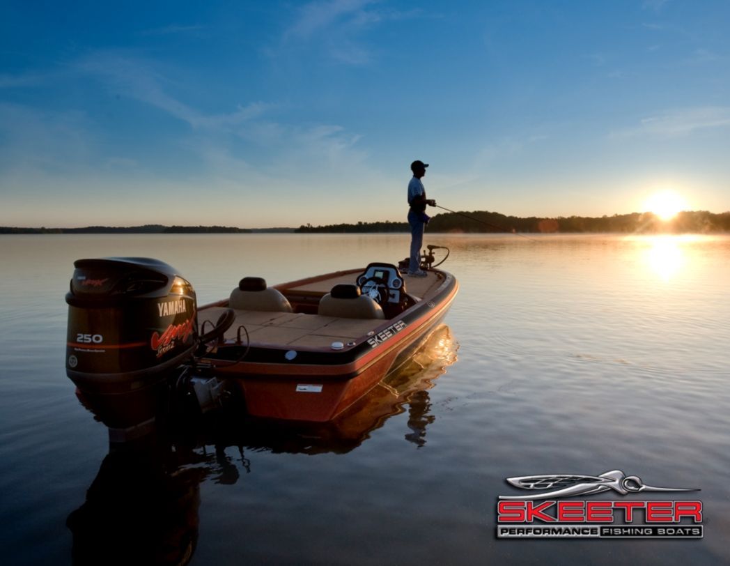 Bass boat wallpaper