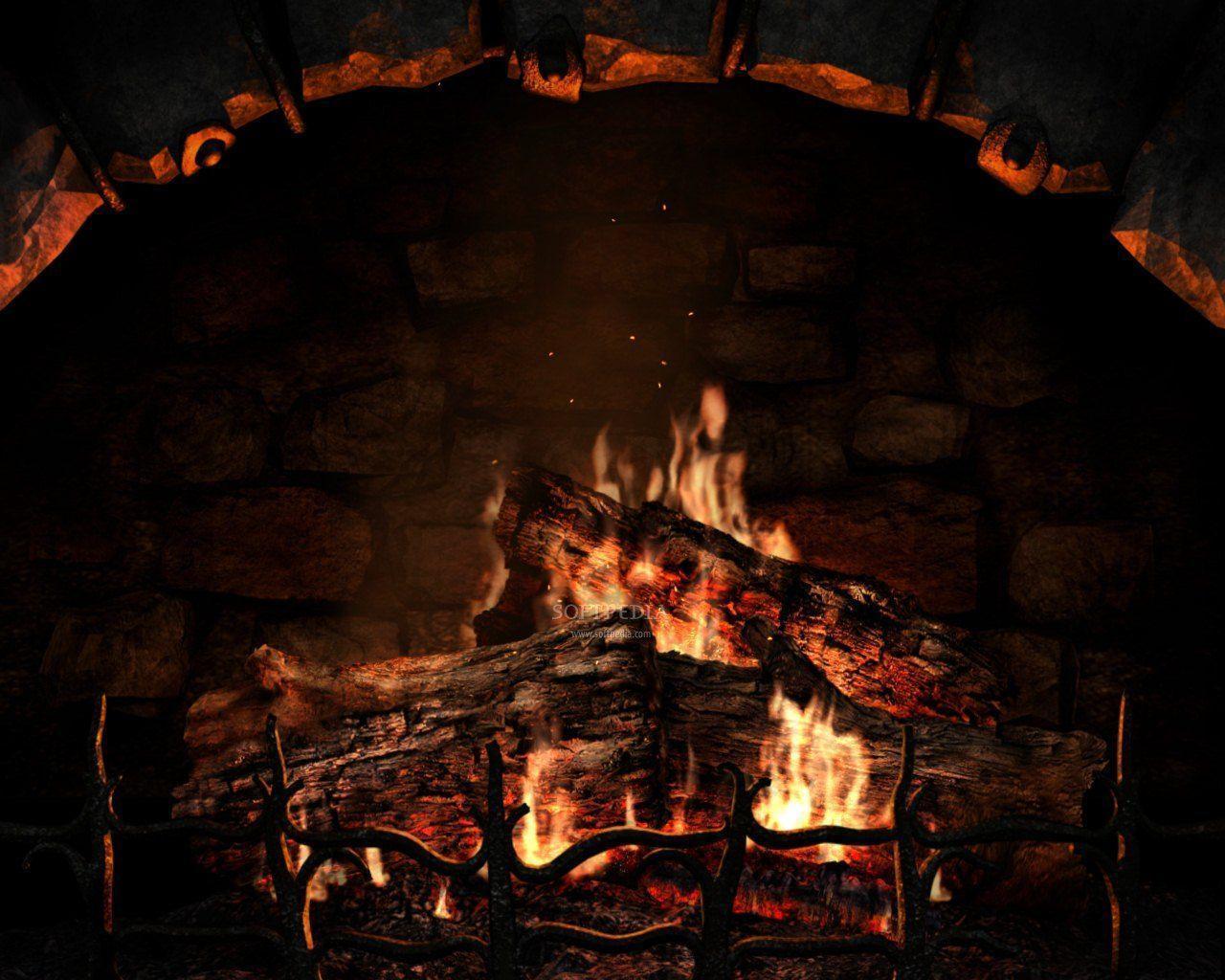Free Fireplace Wallpapers Wallpaper Cave