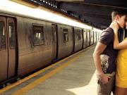 Related In Love Couples Train Station Wallpapers  1