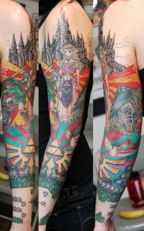 The Most Complete Legend Of Zelda Tattoo Yet 750_x_470_jpg