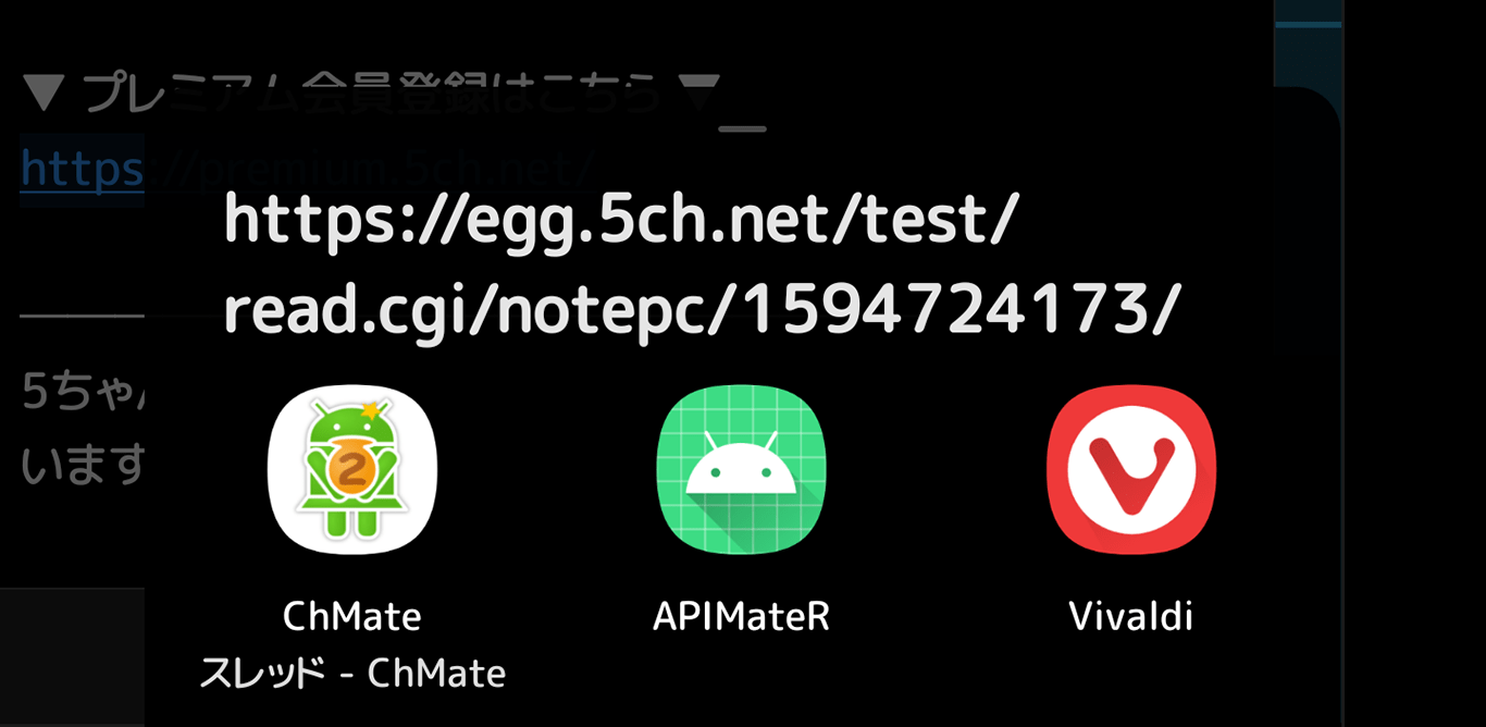 APIMateR】Android 11 以降でも DAT 落ちしたスレッドを ChMate で閲覧する | Wangel