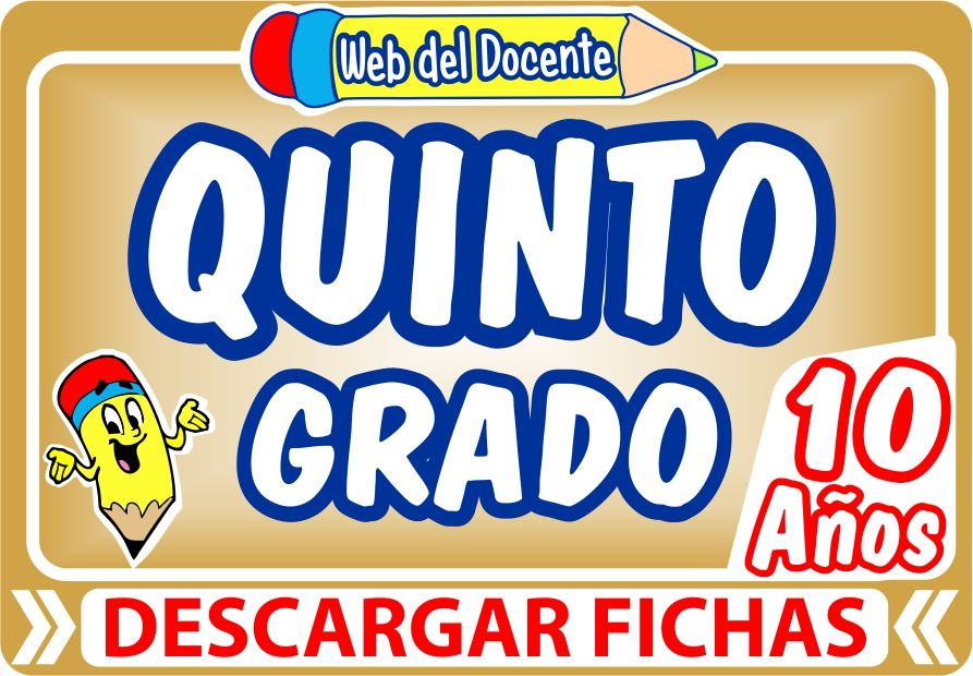 Quinto Grado De Primaria Mas De 1000 Fichas Gratis