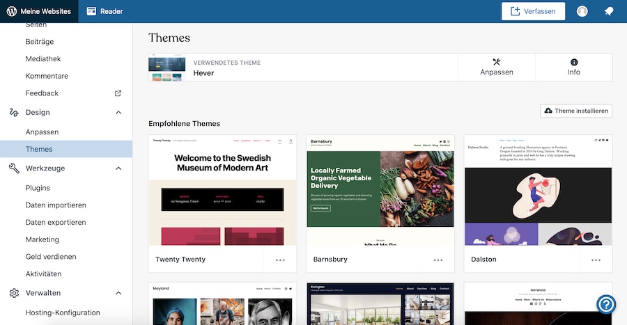 Blog Erstellen Wordpress Vs Homepage Baukasten