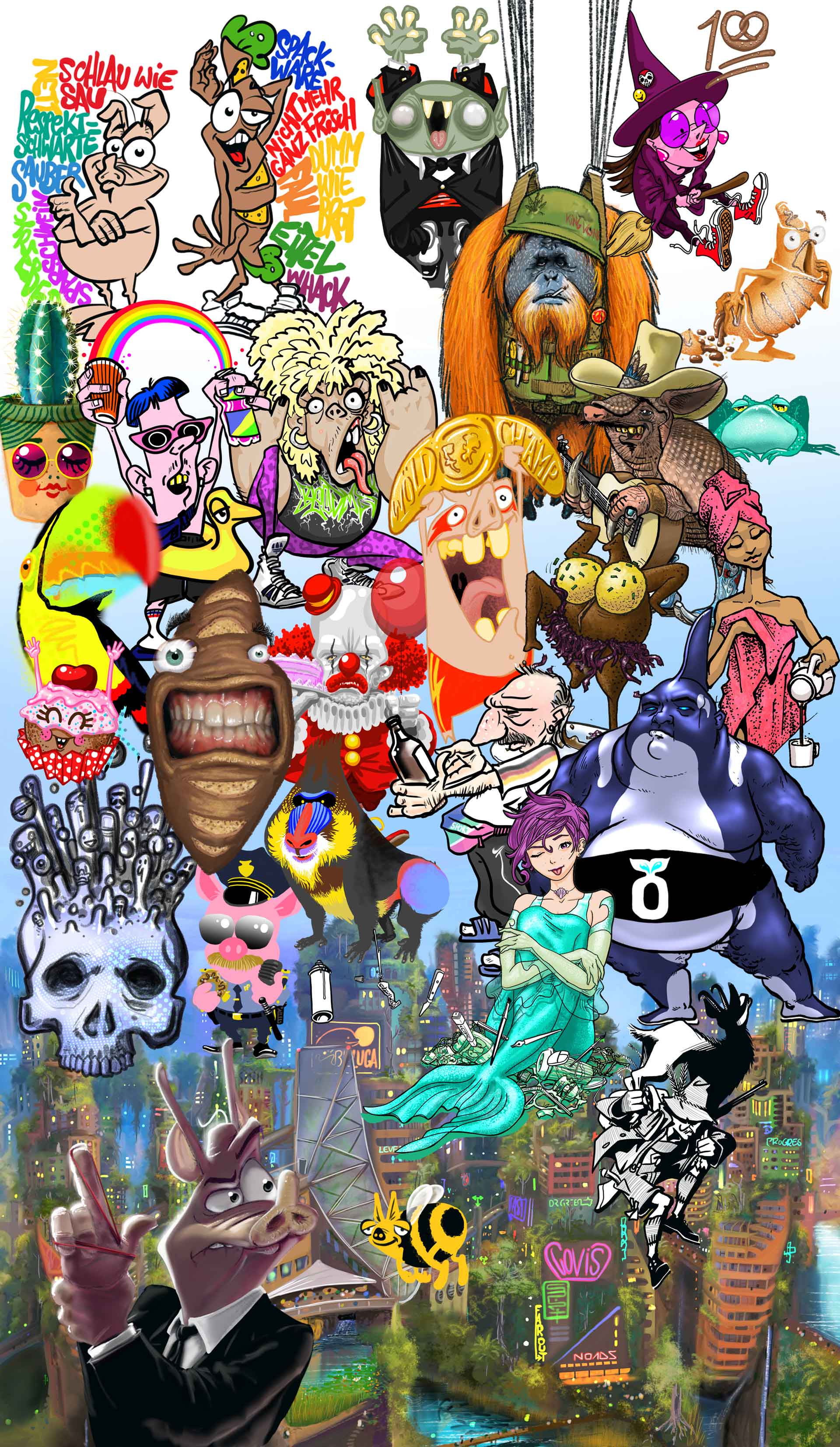 Comic Illustration Werner Weeh78 Hartl