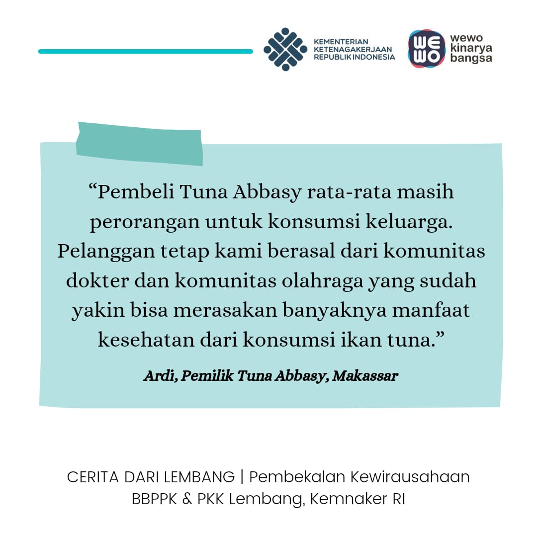 Cerita dari Lembang : Ikan Tuna Segar untuk Pasar Makassar - WEWO