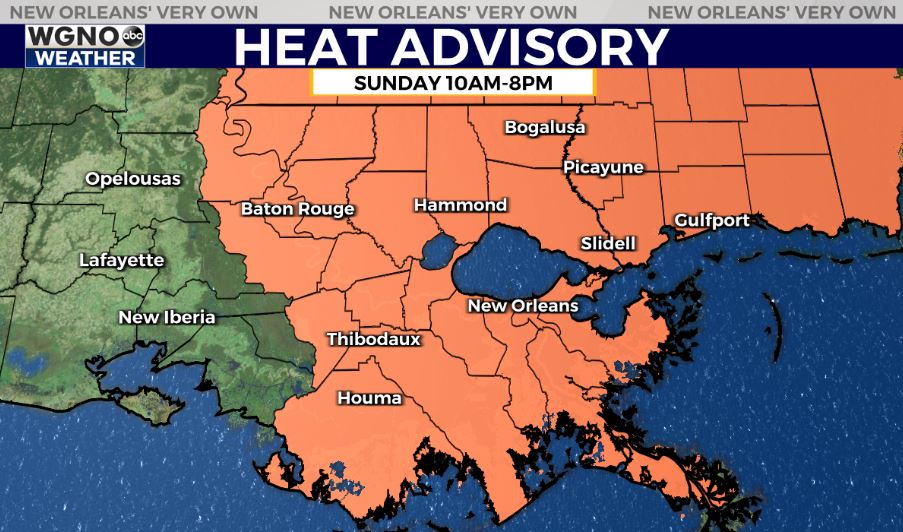 Few extra hours left of Sunday's Warmth Advisory forward of one other for Monday