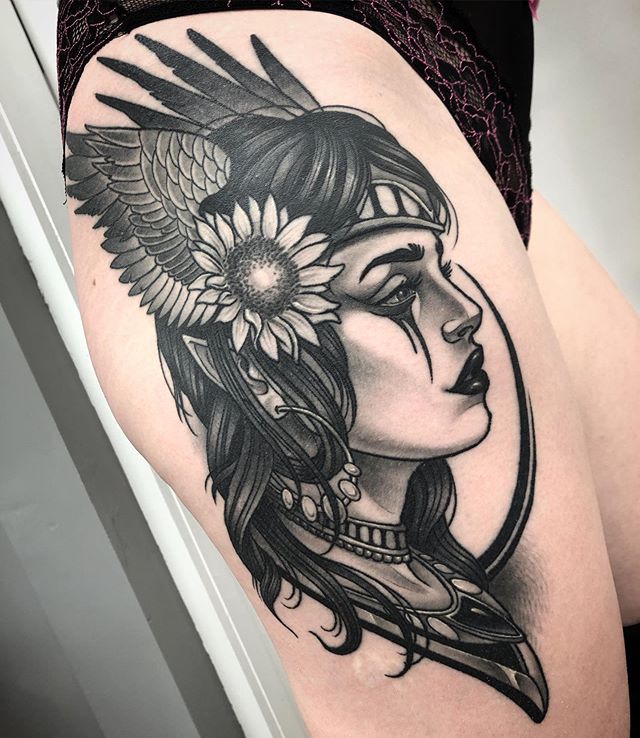 Neo-Traditional Tattoo Style - Withtatto.com 738_x_640_jpg