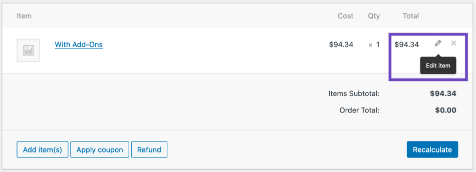 Product Add Ons Woocommerce