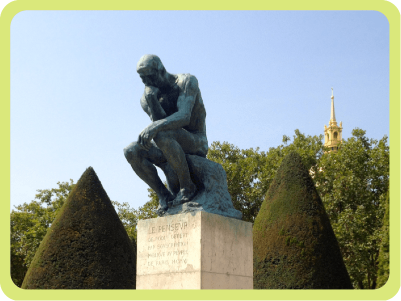 Meet The Masters In Garden Jardin De Musee Rodin Wowlala