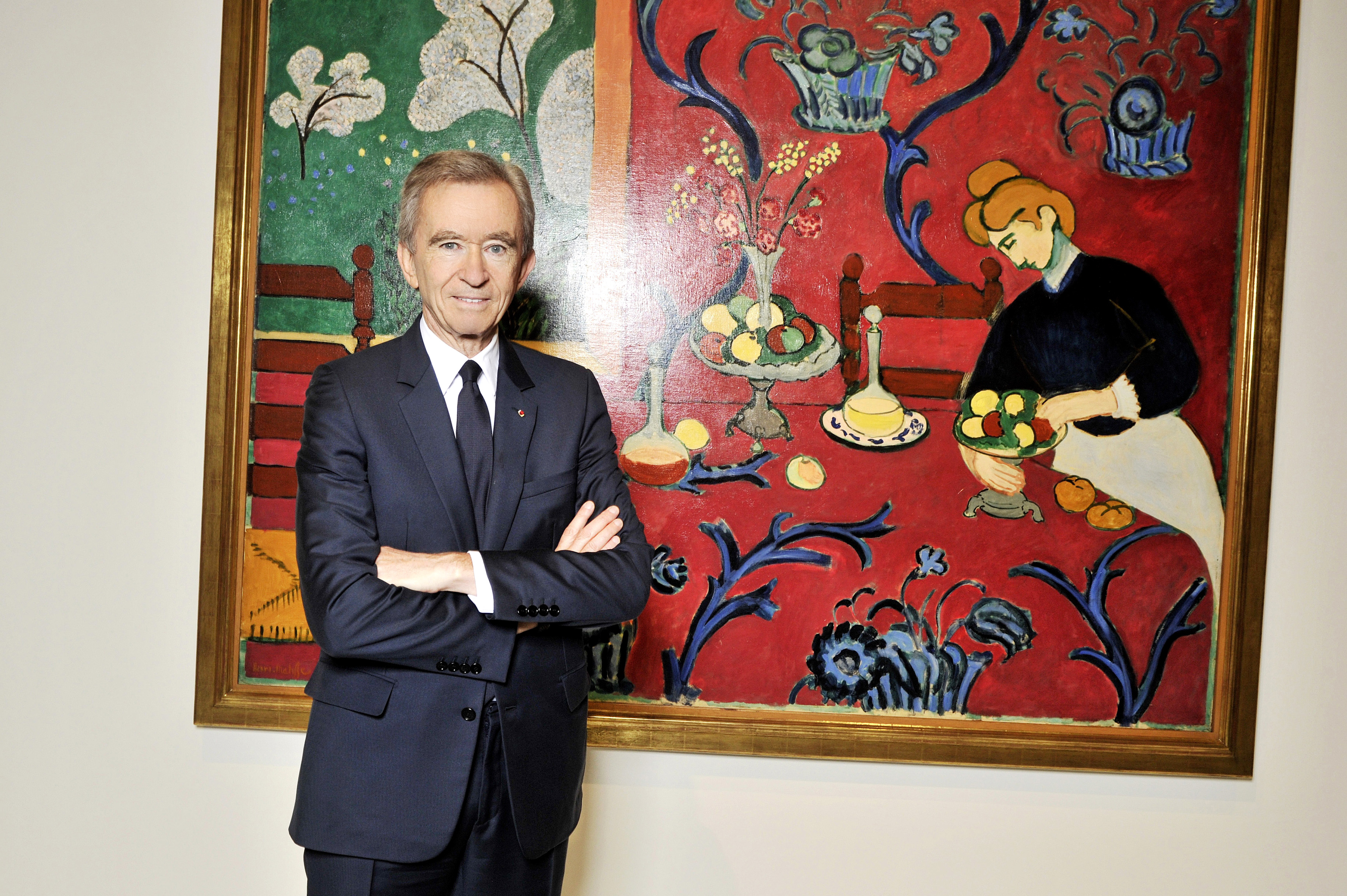 Bernard Arnault On Fondation Louis Vuitton S Exhibition Photos Wwd
