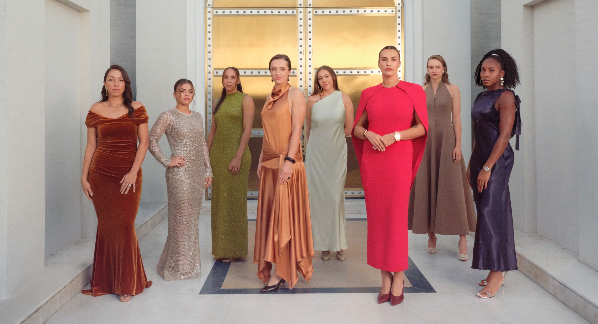 Coco Gauff and More Trade Tennis Kits for Designer Threads in WTA Finals Portrait