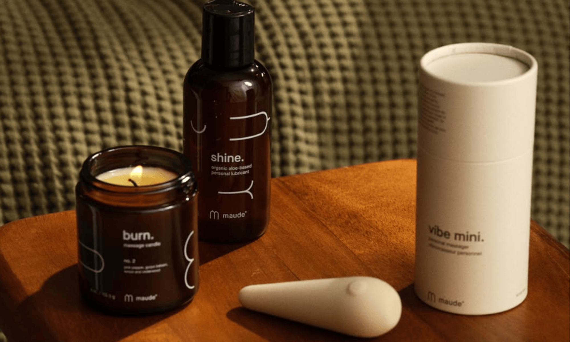 Shop Brooklinen x Maude Self-Care Intimacy Bundles for Valentine’s Day