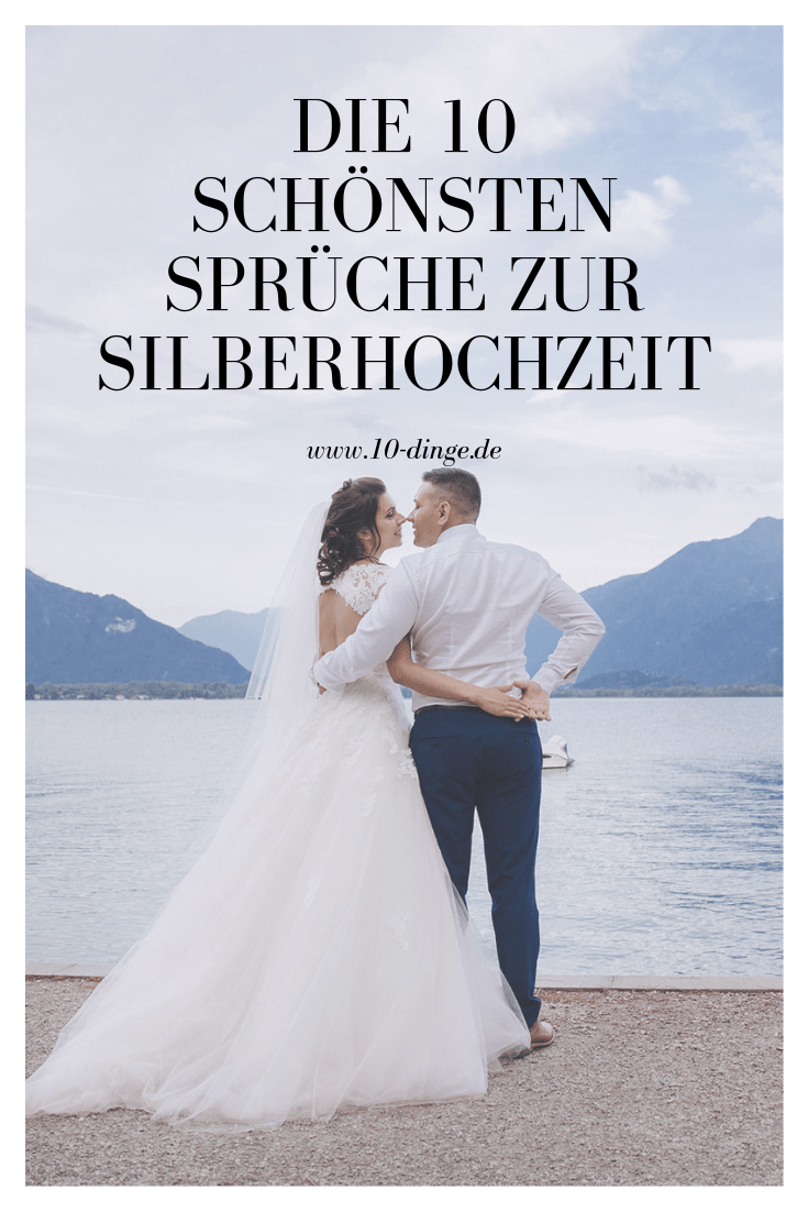 Die 10 schönsten Sprüche zur Silberhochzeit