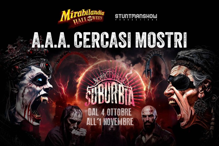 Mirabilandia cerca 150 vittime per il suo circo di Halloween: casting aperti, coraggio e incubi garantiti!