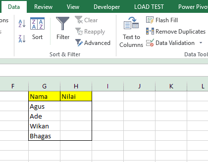 Pengertian dan Membuat Data Validation pada Excel - Advernesia