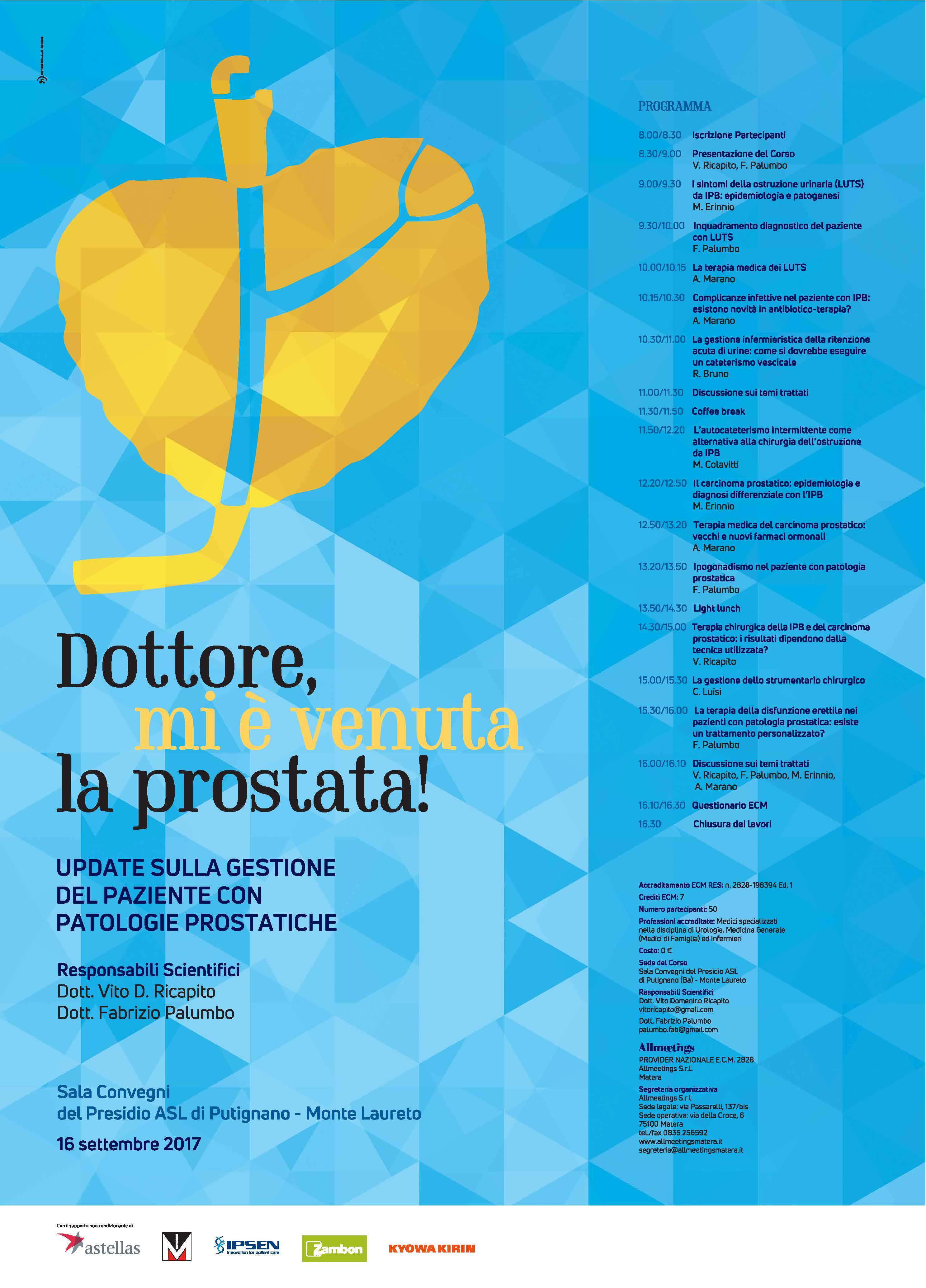 Dottore Mi E' Venuta La Prostata! “ – Update Sulla Gestione Del Paziente Con Patologie Prostatiche - Allmeetings Matera 4136_x_2974_jpg