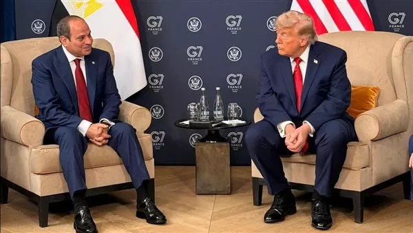 السيسي يبحث مع ترامب تعزبز الشراكة الاستراتيجية بين مصر والولايات المتحدة السيسي يبحث مع ترامب تعزبز الشراكة الاستراتيجية بين مصر والولايات المتحدة