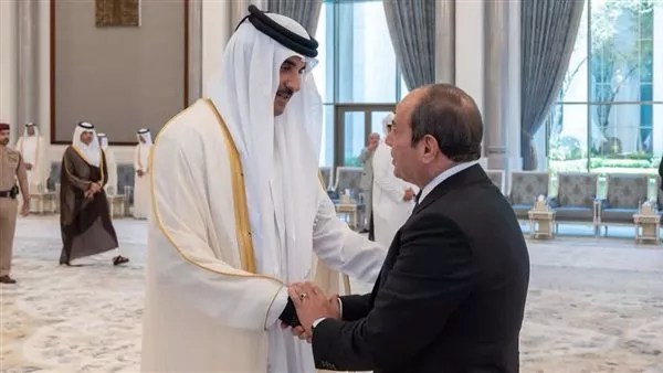 الرئيس السيسى يعزى أمير قطر فى وفاة الشيخ حمد بن خليفة الرئيس السيسى يعزى أمير قطر فى وفاة الشيخ حمد بن خليفة