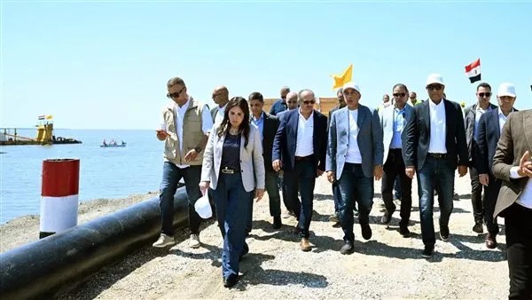 مدبولي يتفقد مشروع تطهير وتعميق بوغاز وبحيرة البرلس مدبولي يتفقد مشروع تطهير وتعميق بوغاز وبحيرة البرلس