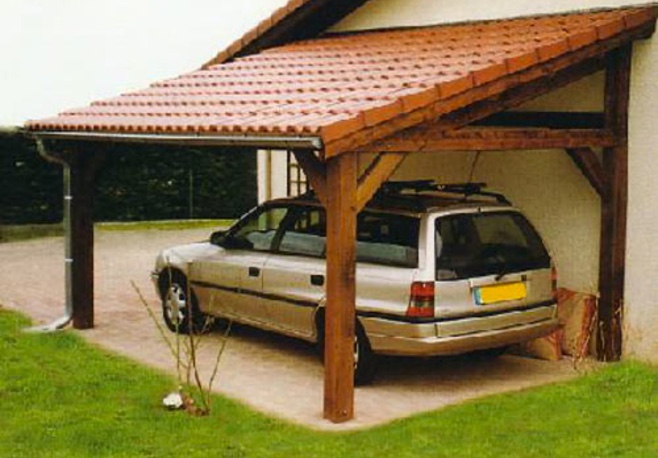 Carport, abri voiture, garage bois, pergola voiture, auvent voiture