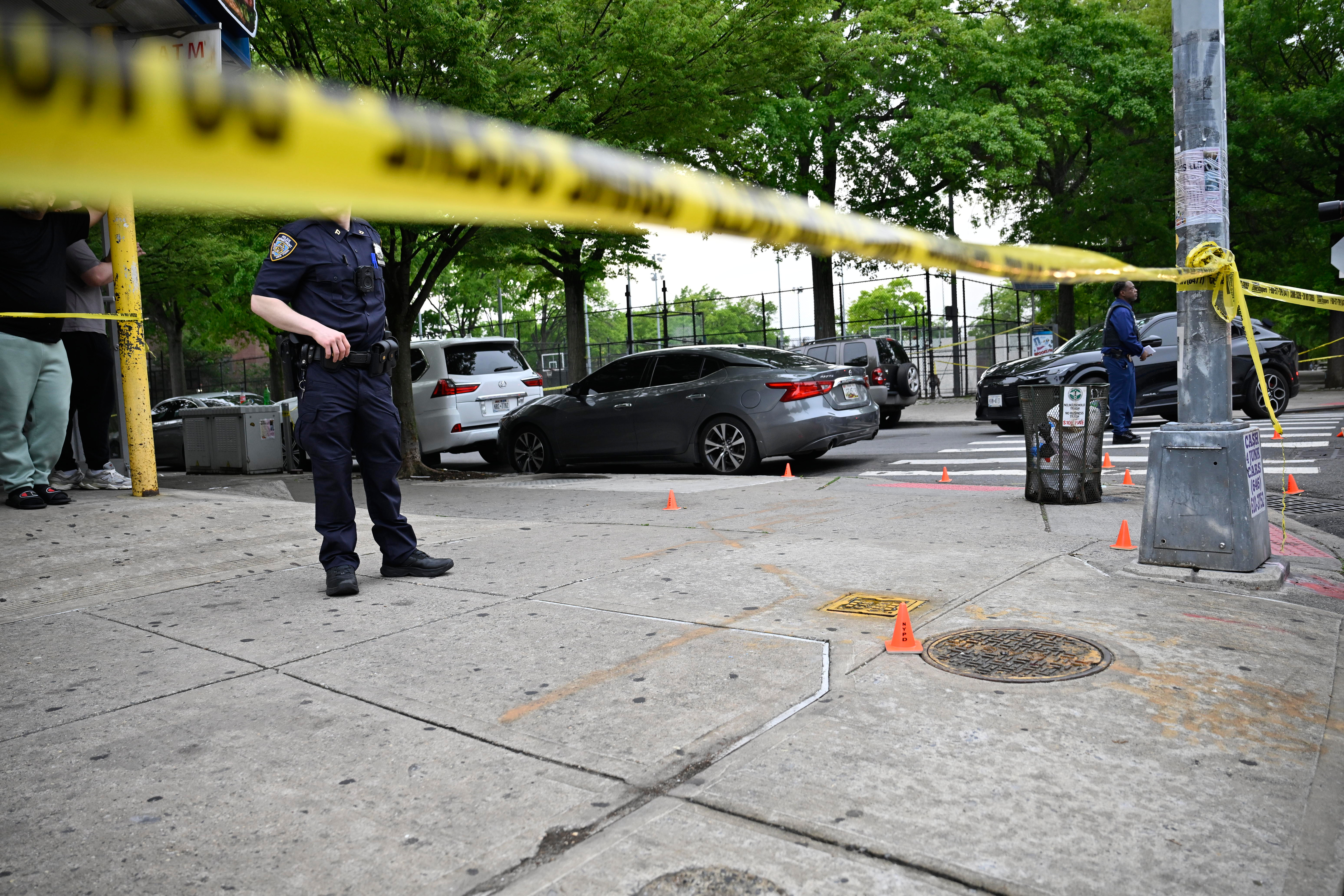 Brooklyn Basketball Court Shooting Leaves Two Men Wounded