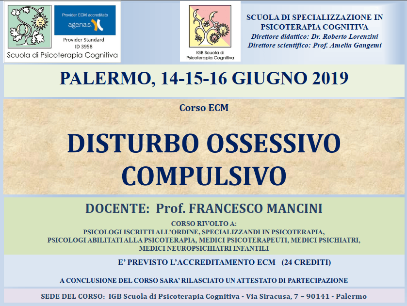 Palermo, Disturbo Ossessivo Compulsivo (Corso Ecm) - Associazione Di Psicologia Cognitiva 631_x_839_png