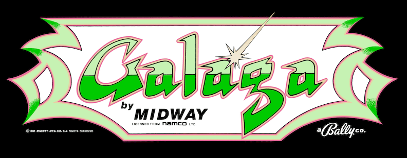 Galaga Arcade Artwork