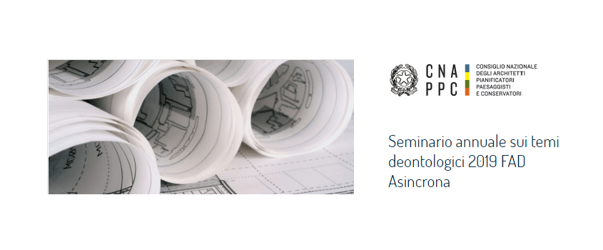 Fad - Seminario Annuale Sui Temi Deontologici 2019 | Ordine Degli Architetti Pianificatori Paesaggisti E Conservatori Della Provincia Di Arezzo 350_x_845_png