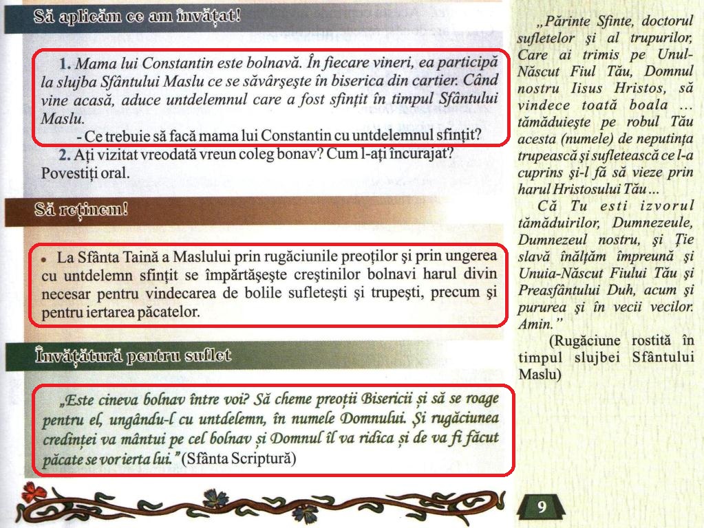 Profu De Religie Manualul De Religie Indoctrinare Si InspÄimantare