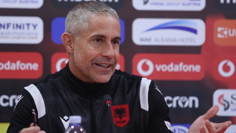“Iu tregoj sa shqiptar ndihem!”, Sylvinho e thotë në konferencë për shtyp