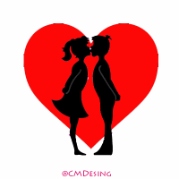 Pareja Besandose Gif Animado Para Bbm Blackberry Android Iphone Ipad