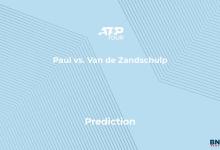 Paul Meets Van de Zandschulp in Round of 16
