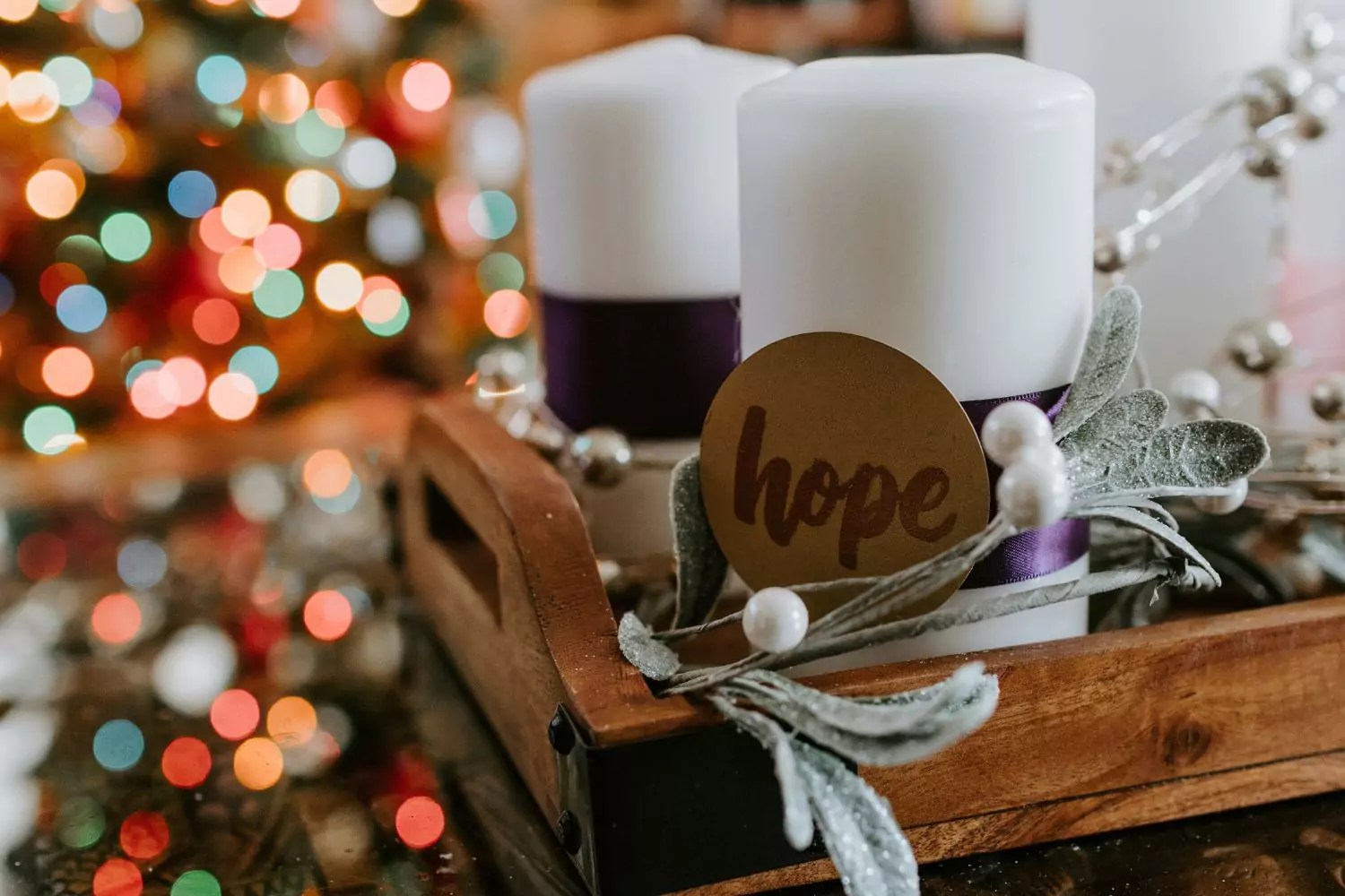 Advent Hope Candle